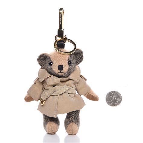 Burberry teddy bear keychain